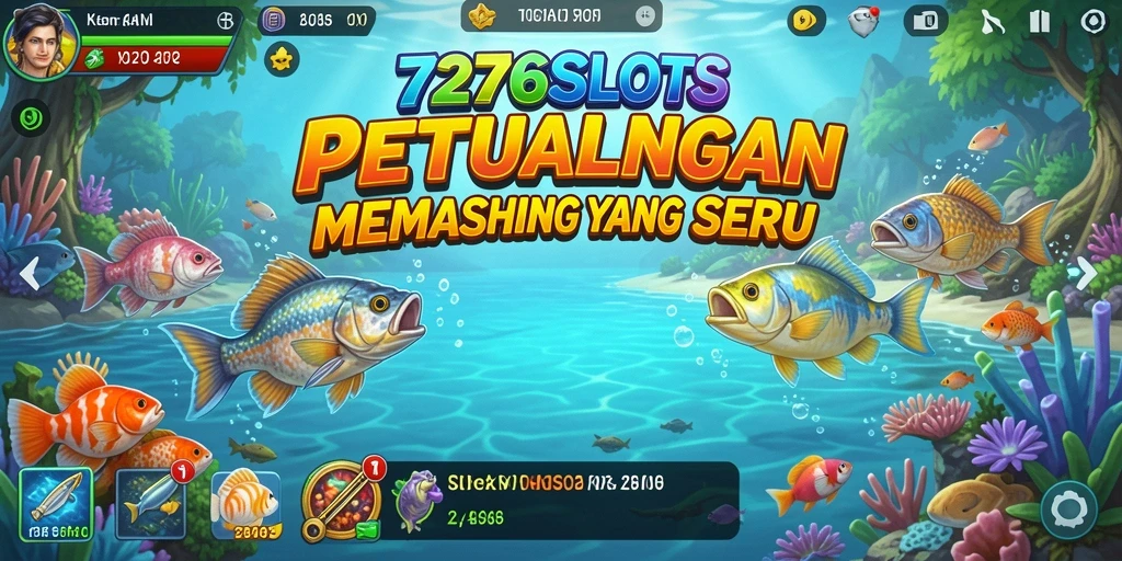 Gameplay seru di 7276SLOTS dengan aksi memancing yang mendebarkan.