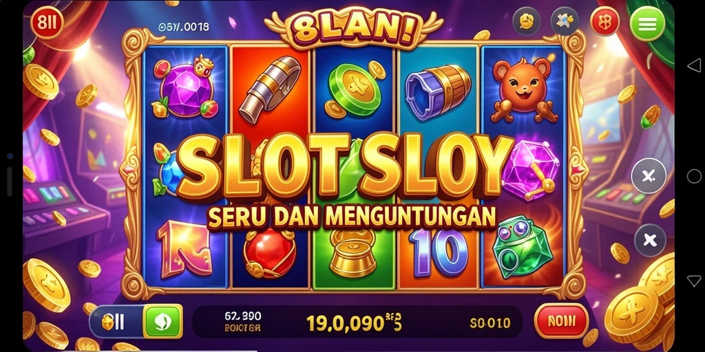 Tampilan gameplay menarik pada aplikasi Slot 8II.
