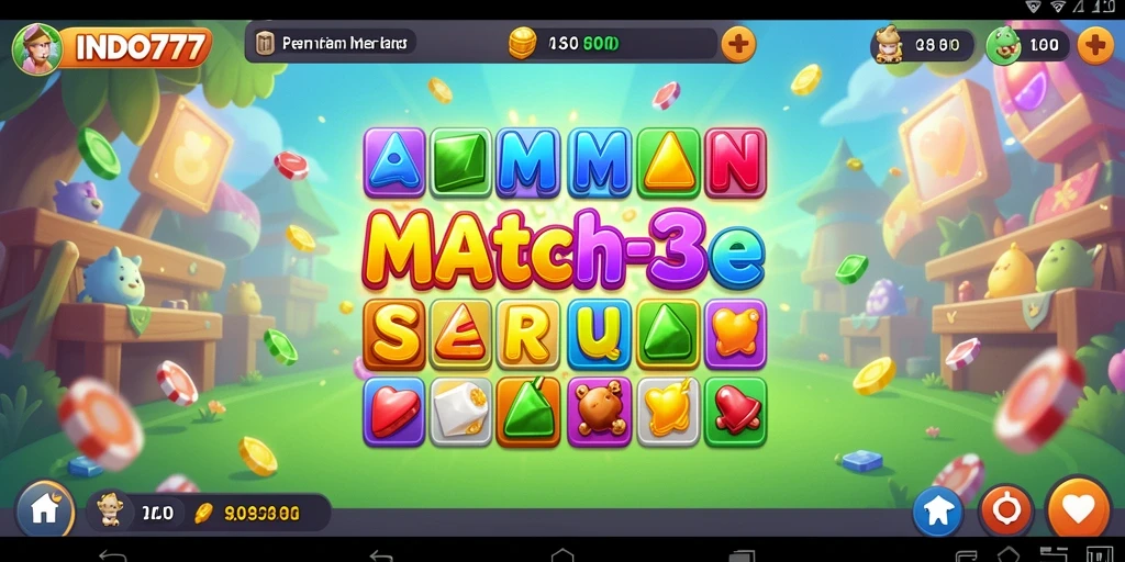 Tampilan screenshot dari gameplay INDO777 yang penuh warna.