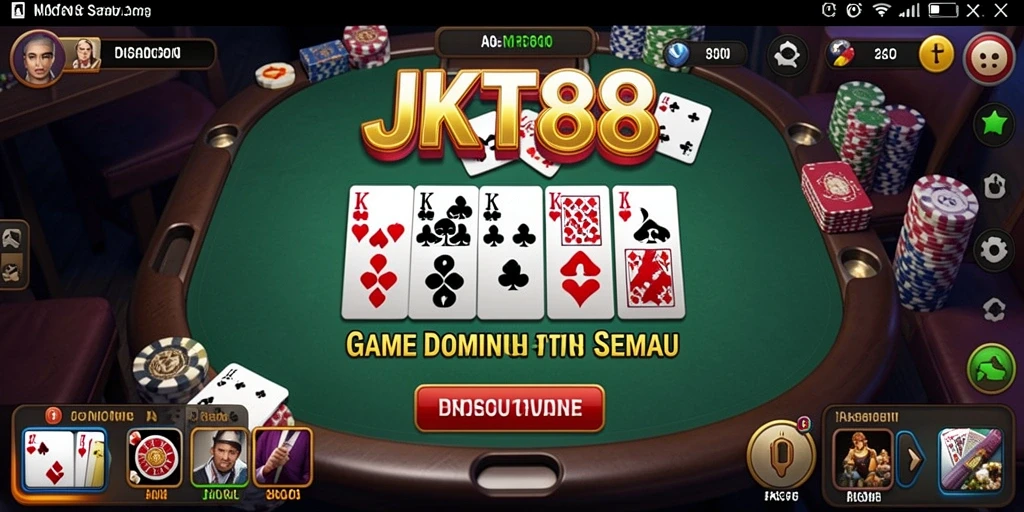 Tampilan gameplay menarik dari JKT88 dengan suasana yang seru.