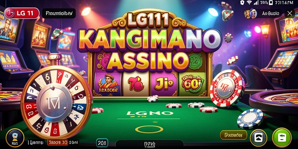 Tampilan menarik dari gameplay Kasino di LG111.