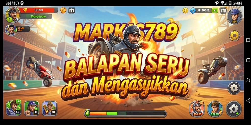 Gameplay Racing yang mendebarkan di MARKAS789 dengan visual yang menakjubkan.
