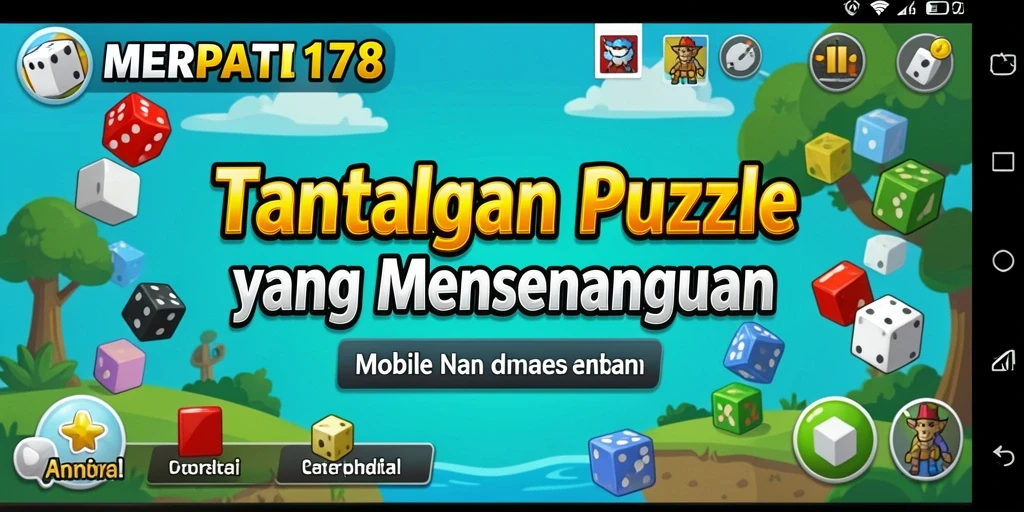 Screenshot gameplay <strong>MERPATI178</strong> menampilkan tantangan puzzle yang seru.