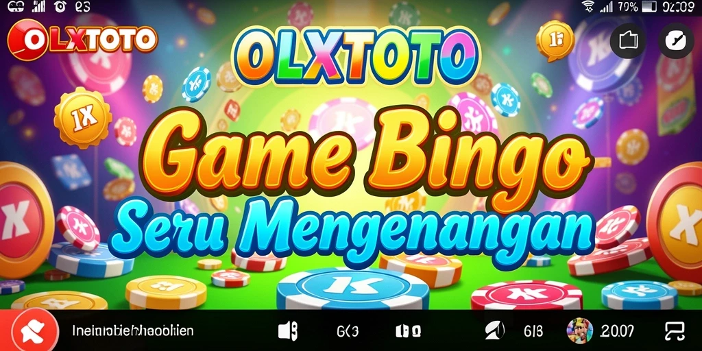 Tampilan gameplay menarik dari permainan Bingo OLXTOTO.