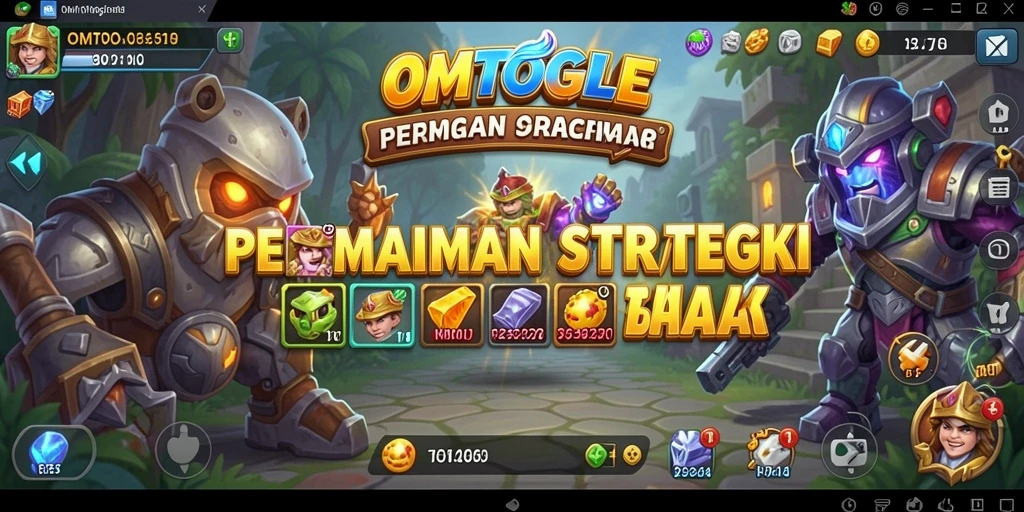 Tampilan gameplay OMTOGEL yang menantang dan mengasyikkan.