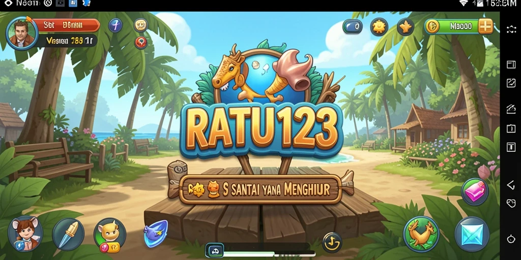 Screenshot gameplay RATU123 menampilkan pengalaman bermain yang menarik dan penuh warna.