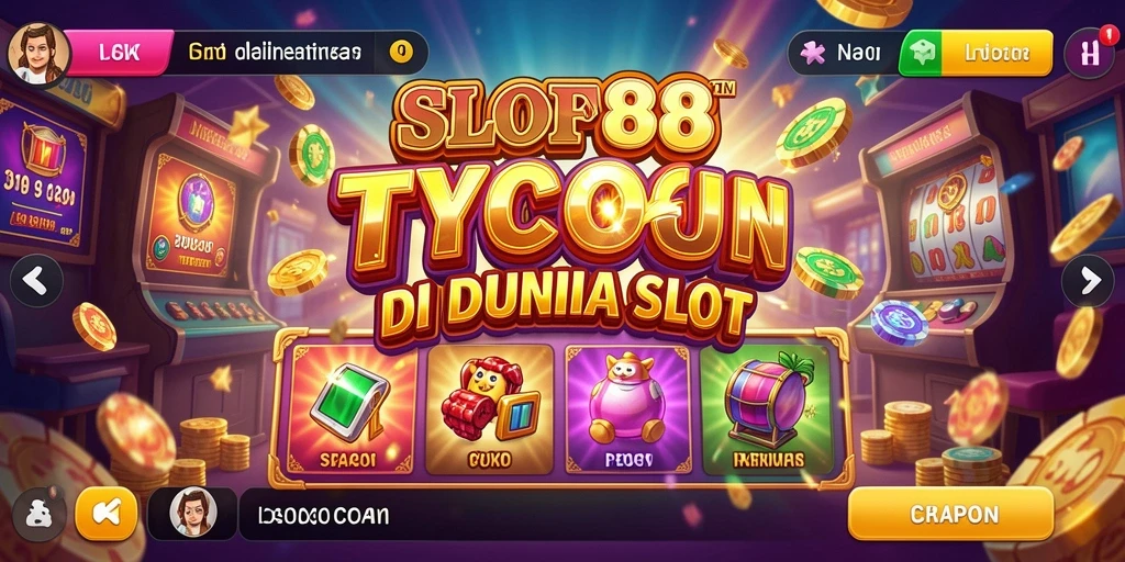 Tampilan menarik dari gameplay Tycoon di SLOT88