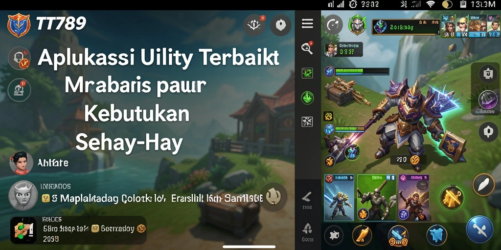 Tampilan antarmuka utama TT789 yang intuitif dan menarik untuk pengguna.